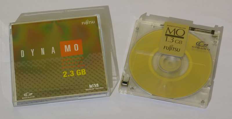 3.5 inch MO disks